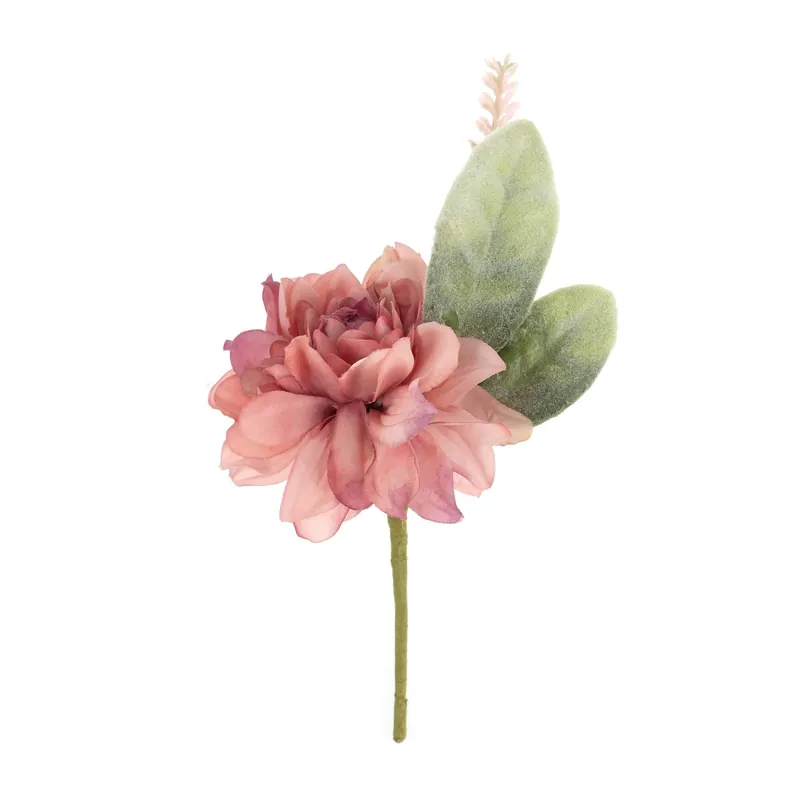 Dark Pink Finished Buttonhole Pick 14cm Best Choice