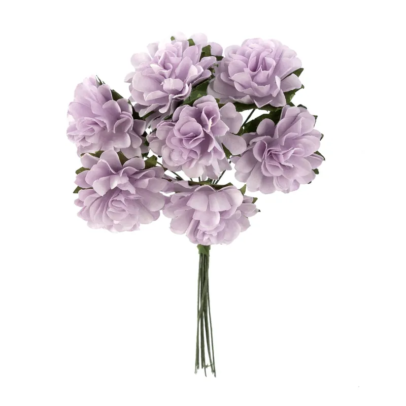 Mini Lilac Wired Floral Picks 8 Pack Super Sale