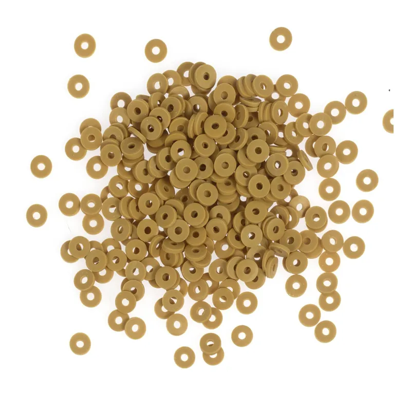 Tan Clay Beads 6mm 12g Next Day Delivery