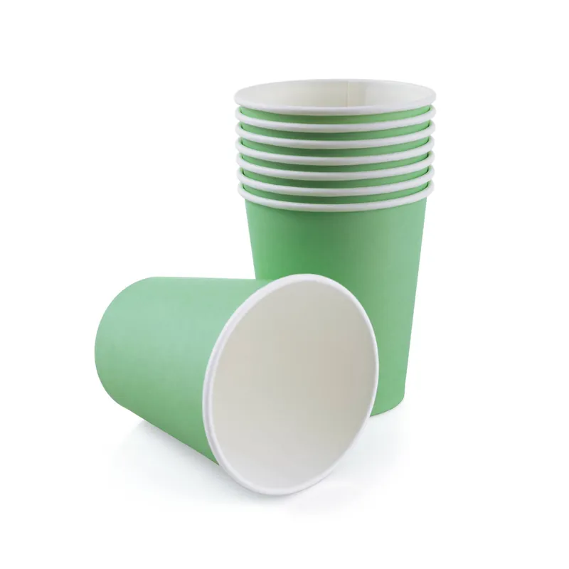 Fresh Mint Paper Cups 8 Pack Final Sale