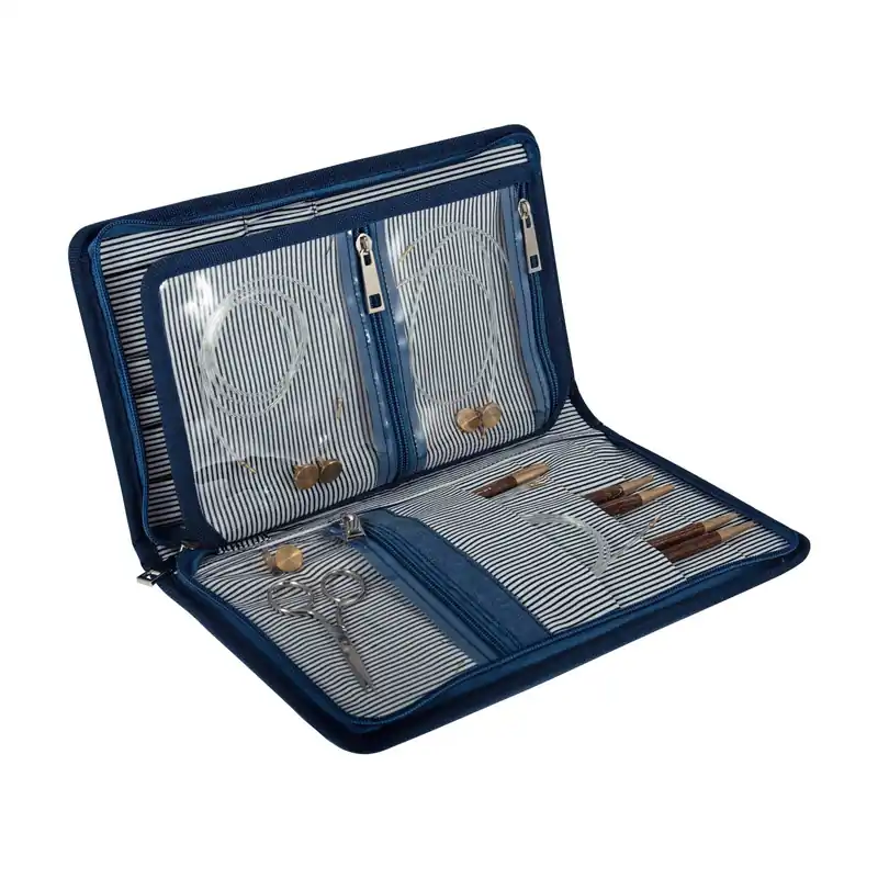 Instant Buy Milward Denim Interchangeable Needle Case
