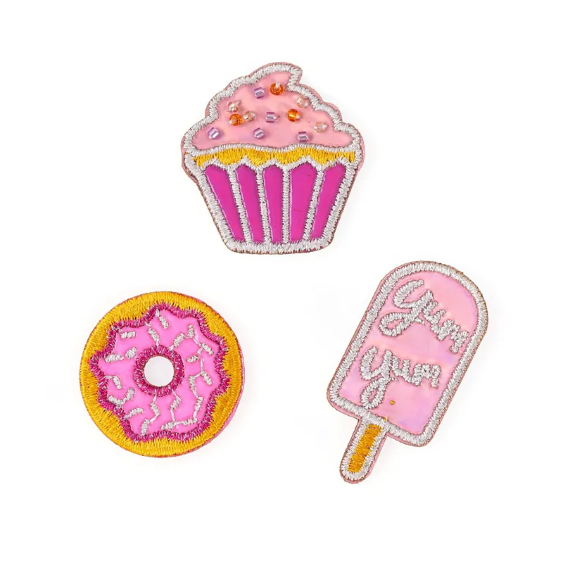 Dessert Iron-On Patches 3 Pack Trending