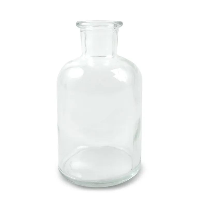 Fast Shipping Transparent Glass Bottle 10.5cm