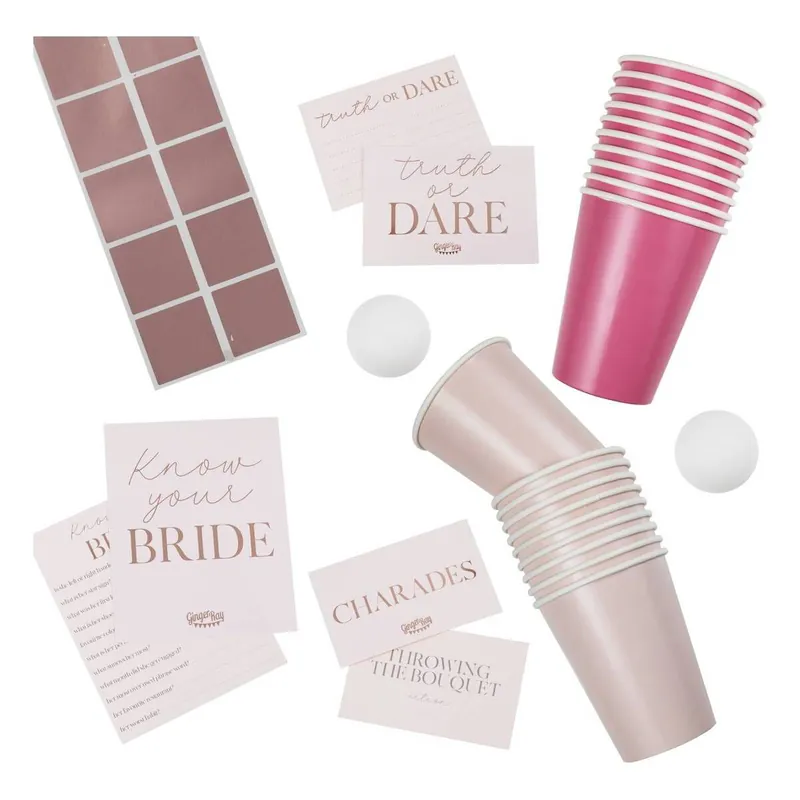Ginger Ray Hen Party Games Set Fresh Stock