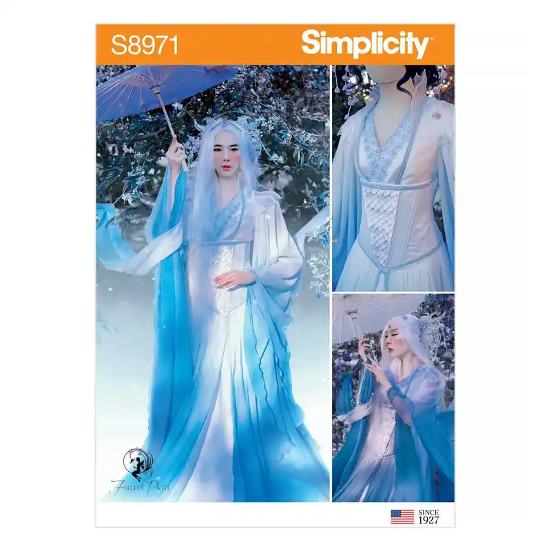 Trending Simplicity Fantasy Costume Sewing Pattern S8971 (14-22)