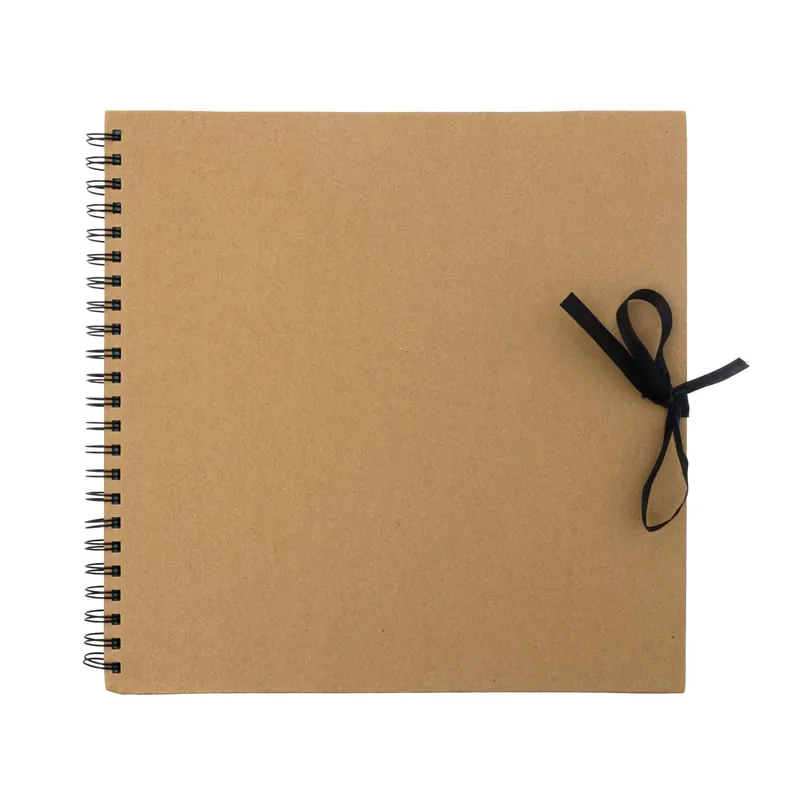 Kraft Scrapbook with Coloured Sheets 12 x 12 Inches Cheap