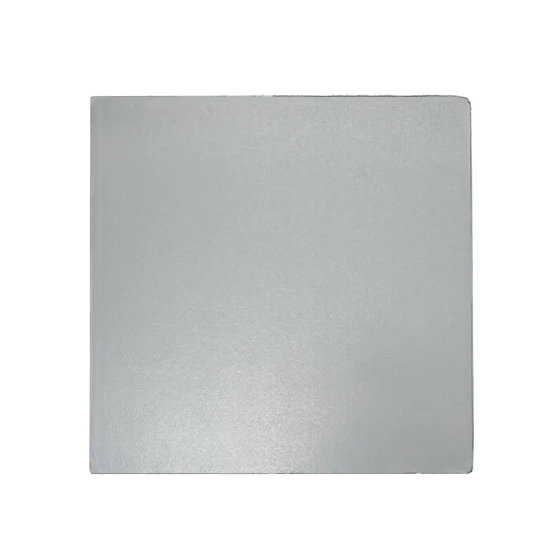 Silver Square Cake Drum 12 Inches Buy Direct