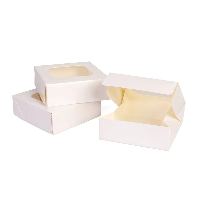 Best Seller White Small Treat Boxes 3 Pack