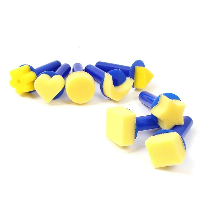 Next Day Delivery Foam Shape Stamps 8 Pack