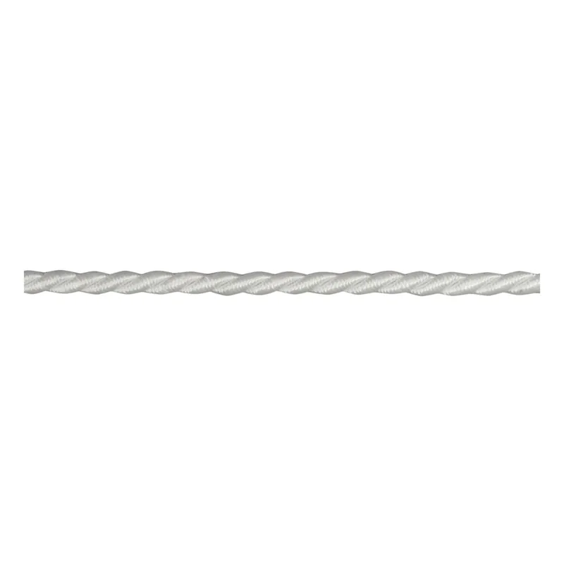 Crafted White 3mm Cord Trim by the Metre