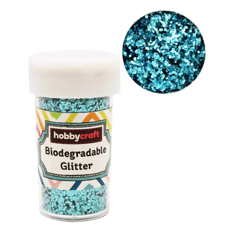 Shop Now Teal Biodegradable Flaky Glitter Shaker 20g