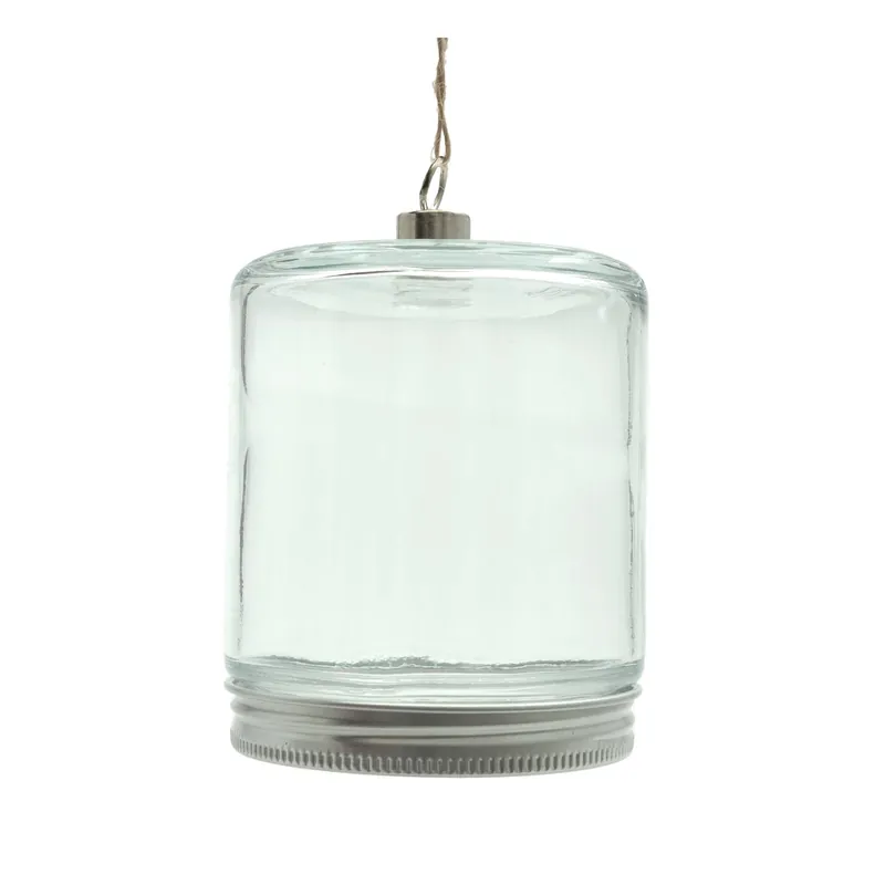 Free Returns Fillable Glass Mason Jar Hanging Decoration