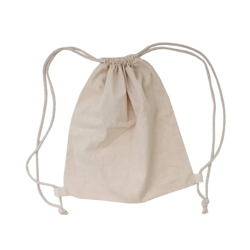 Must Have Natural Cotton Drawstring Bag