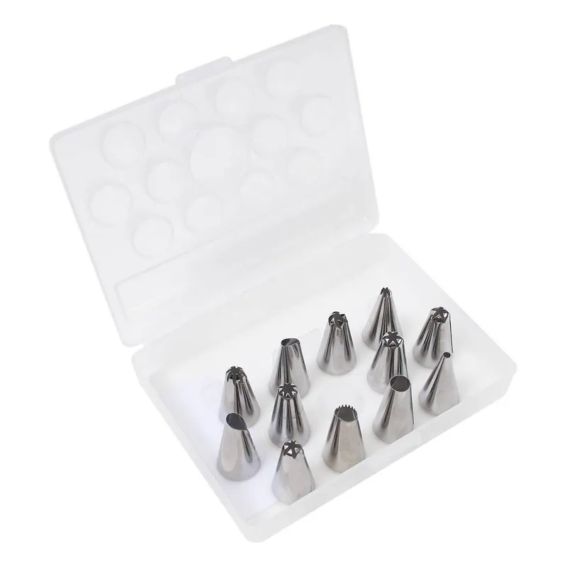 Metal Piping Tips 12 Pack Direct From Factory