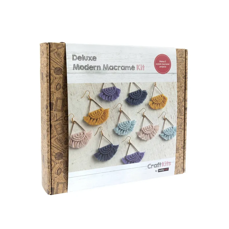 Next Day Delivery Deluxe Modern Macramé Kit