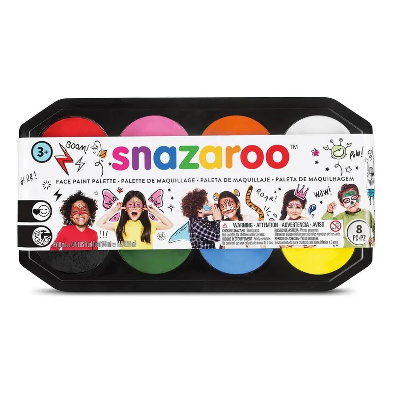 Special Offer Snazaroo Face Paint Palette 8 Pack