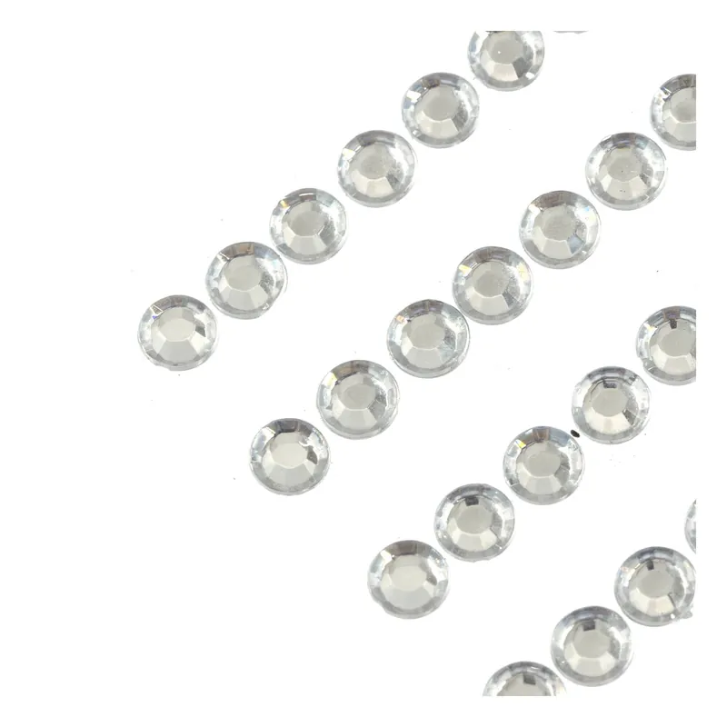 Trusted Brand Clear Adhesive Gem Strips 5mm 5 Pack