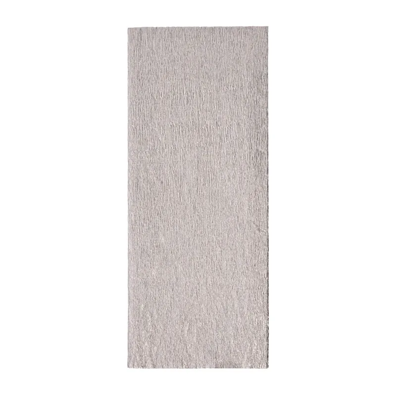 Get Yours Metallic Silver Crepe Paper 100cm x 50cm