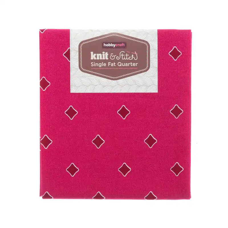 Best Choice Pink Diamond Single Cotton Fat Quarter