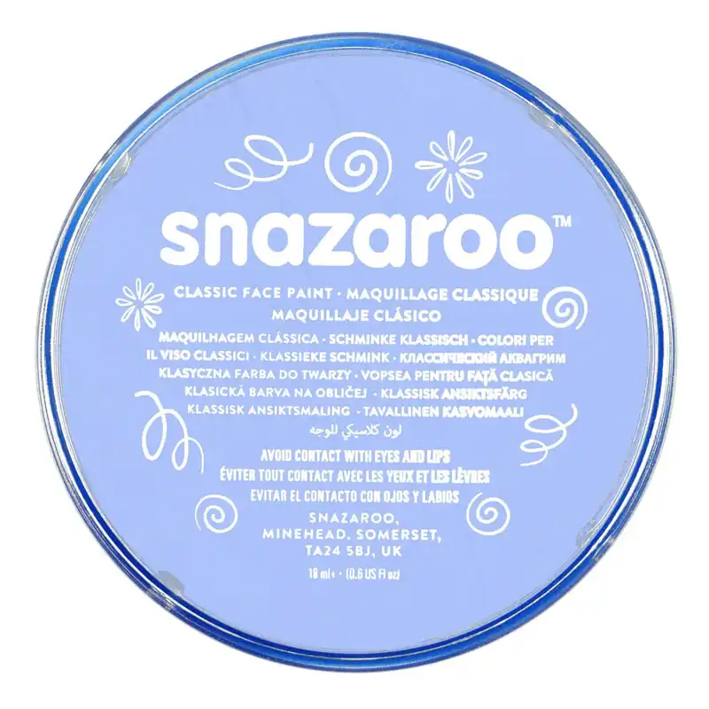 Today Only Snazaroo Pale Blue Face Paint Compact 18ml