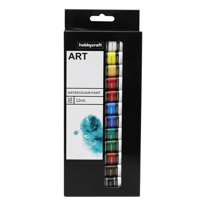 Handmade Watercolour Paints 12ml 12 Pack
