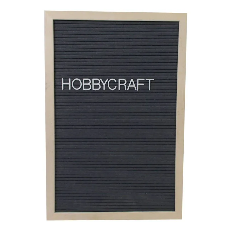 Bulk Order Natural Wood Grey Frame with Letters 144 Pieces