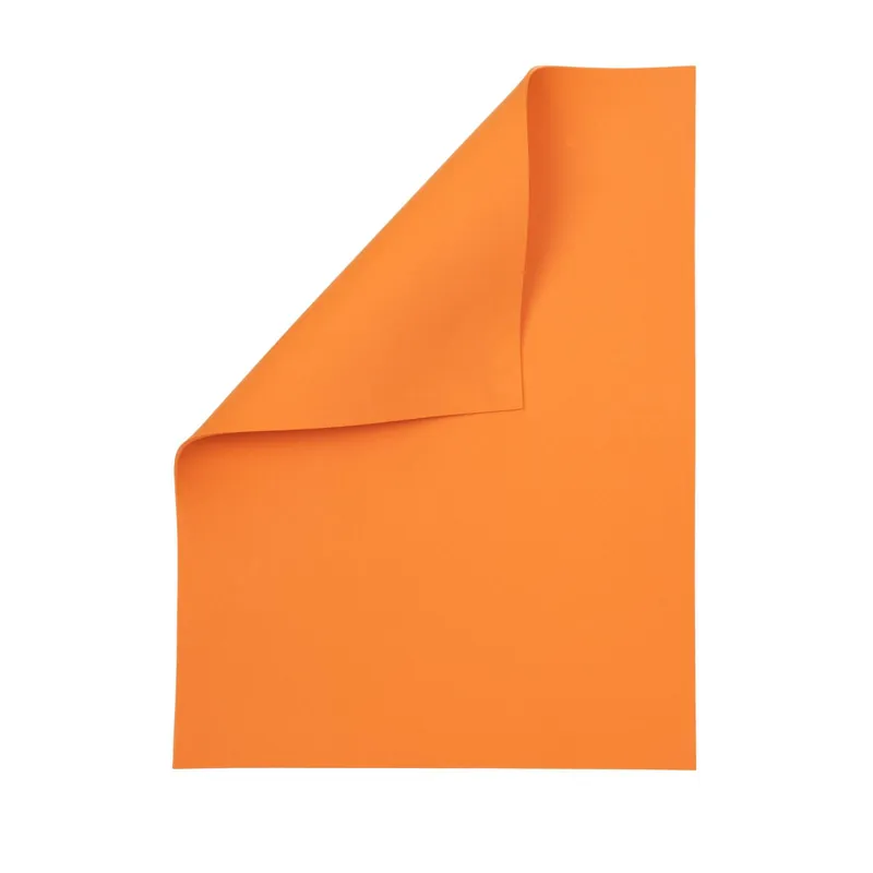 Limited Edition Orange EVA Foam Sheet 22.5cm x 30cm