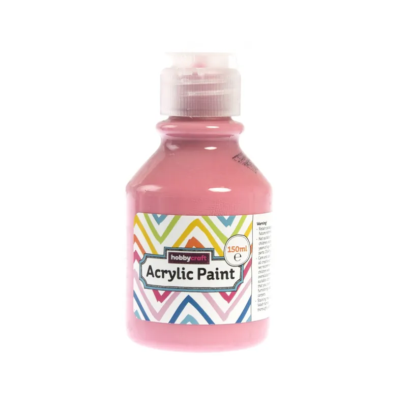 Limited Time Kids’ Pink Acrylic Paint 150ml