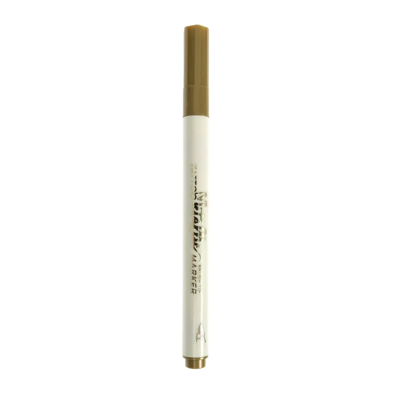 Handmade Gold Metallic Tattoo Marker Pen