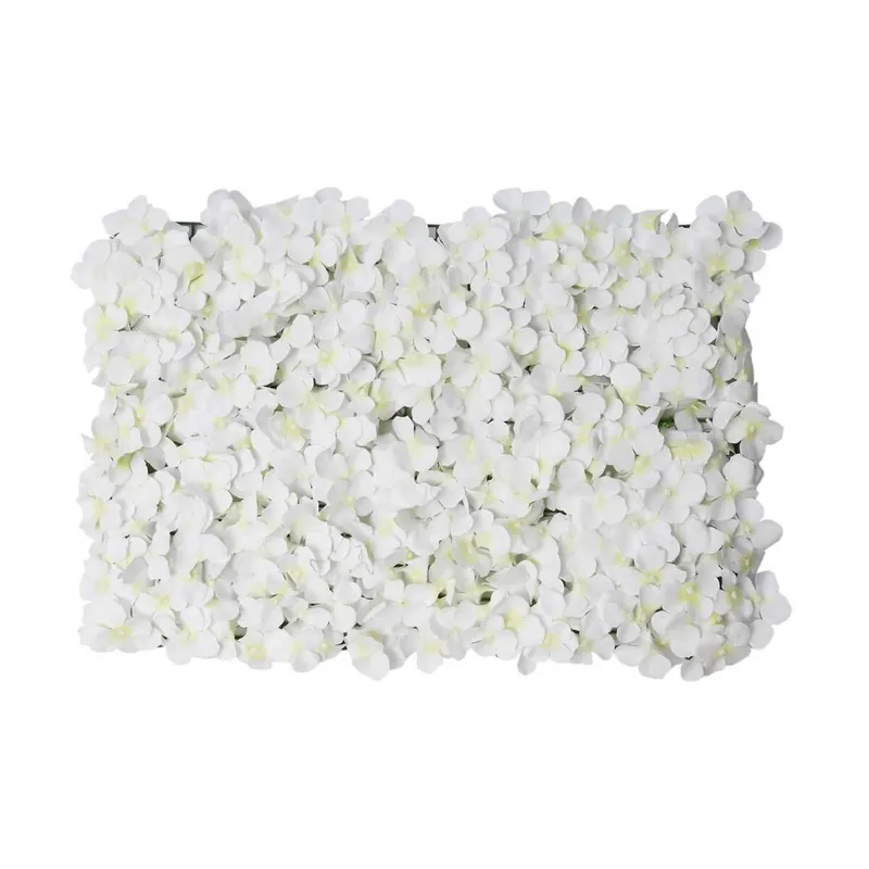Luxury White Flower Wall 60cm x 40cm
