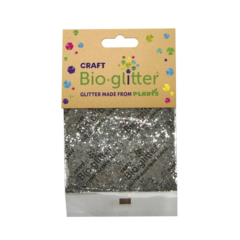 Silver Craft Bioglitter 20g New Arrival