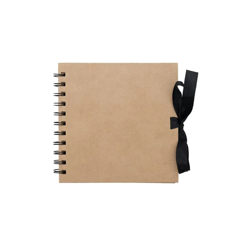 Modern Spiral Bound Kraft Scrapbook 6 x 6 Inches