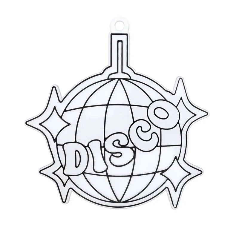 Next Day Delivery Disco Ball Plastic Suncatcher