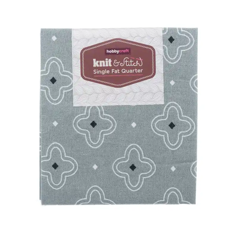 Grey Cross Single Cotton Fat Quarter Low Price