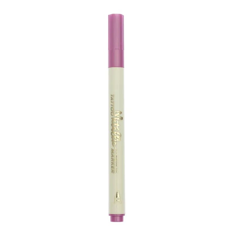 Pink Metallic Tattoo Marker Pen Time-Limited