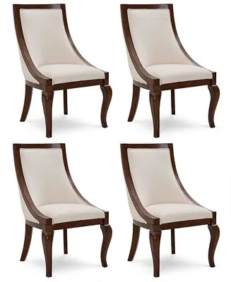 Nelman 4-Pc. Dining Host Chair Set Price Cut