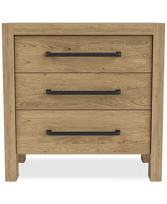 Next Day Delivery Davie 3-Drawer Nightstand