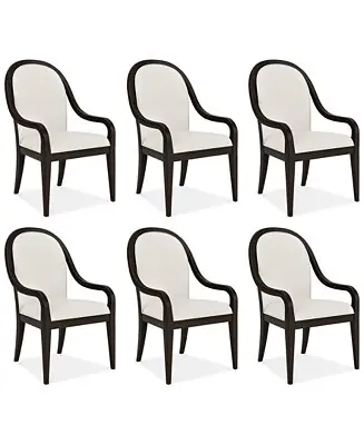 Mazen 6-Pc. Arm Chair Set Genuine
