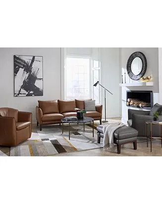 Buy Online Kettner Leather Sofa Collection
