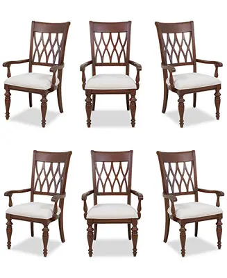 Daria 6-Pc. Arm Chair Set In Demand