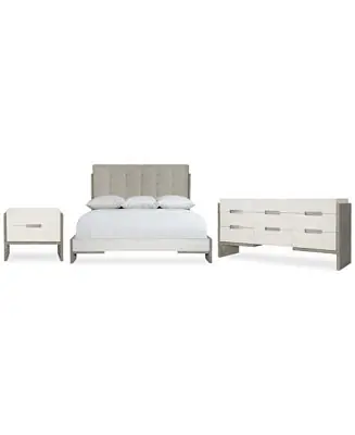 Buy Today Fantasia 3pc Bedroom Set (California King Bed + Dresser + Nightstand)