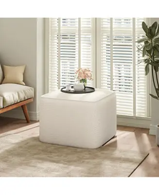 Upholstered Square Ottoman Factory Price