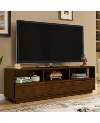 Seasonal Sale 63" Mid-Century TV Stand - Walnut