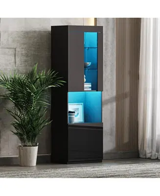 LED Storage Cabinet with Acrylic Door Popular