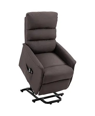 Electric Power Lift Recliner Chair for Elderly, Fabric Lift Chair with Remote Control, Side Pockets for Living Room Best Price