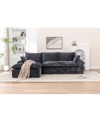 Exclusive Offer Streamdale 103" Cloud Sectional Couch with L-Shape Chaise, Modern Modular Sofa