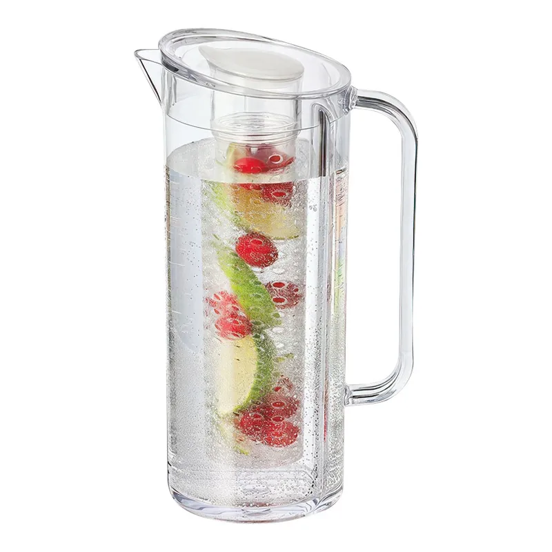 Service Ideas 64.2 oz. Slim Plastic Pitcher with Infusion Chamber NEPH02-1 Next Day Delivery