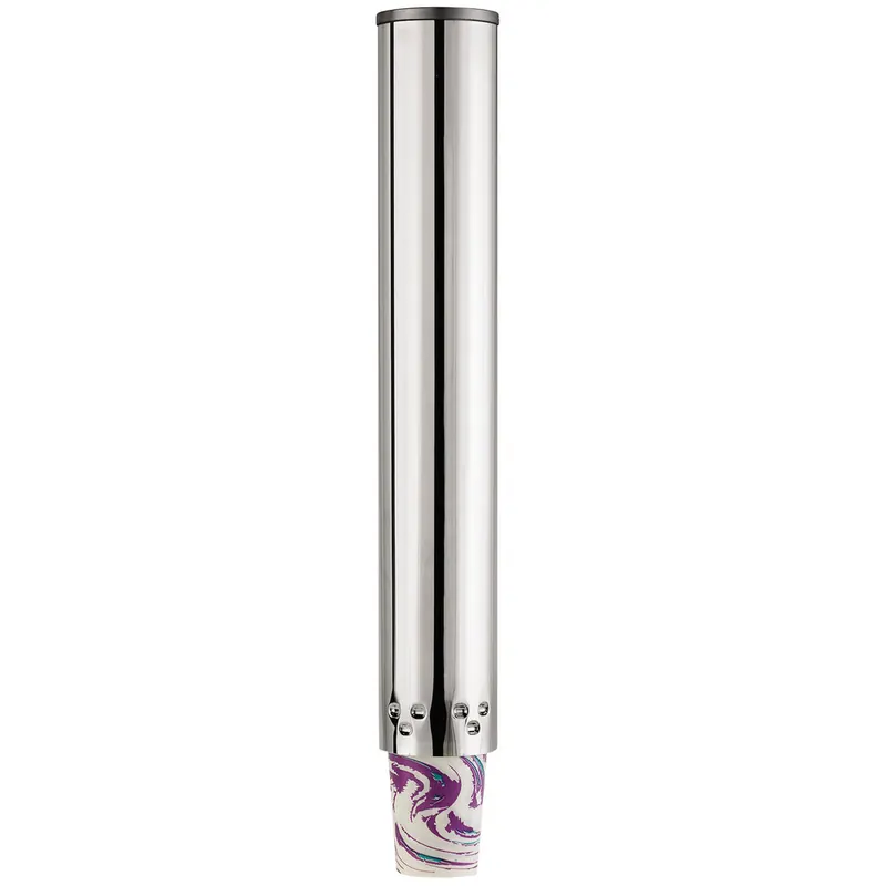 Modular 1003721 Pull-Type Stainless Steel Wall Mount Cup Dispenser for Medium / Large Cups Exclusive