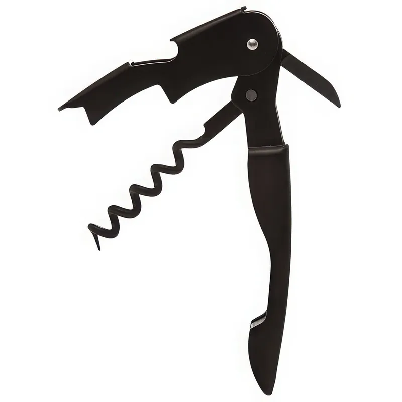 PullPlus Vintage All Black Waiter's Corkscrew 5304 Grab Now