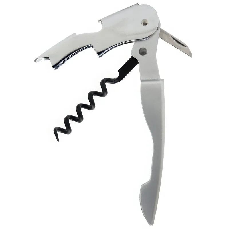 PullPlus Vintage Waiter's Corkscrew with Silver Metallized Handle 5305-67 Grab Now